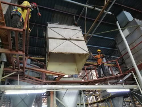 Fabricate And Install New Cyclone (16th) - WRP Asia Pacific Sdn Bhd at Sepang